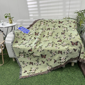 Tapiz de mariposa tela personalizada <span class=keywords><strong>bohe</strong></span> tapiz manta exterior alfombras de Picnic - Product Image 1
