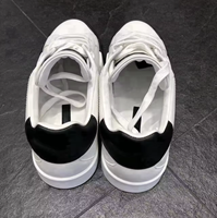 Nouvelles baskets de luxe de haute qualité pour hommes et femmes, chaussures décontractées confortables et tendance en cuir véritable, plates, pour le skateboard