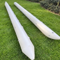 Colonnes d'air gonflables en PVC étanches pour catamaran, tubes flottants personnalisés pour cataraft, colonne d'air pour jeux aquatiques, construction de bateau ponton DIY