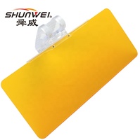 Shunwei Europe meilleur vendeur Portable jour nuit Anti-éblouissement voiture pare-soleil vente chaude universel acrylique plexiglas pare-brise