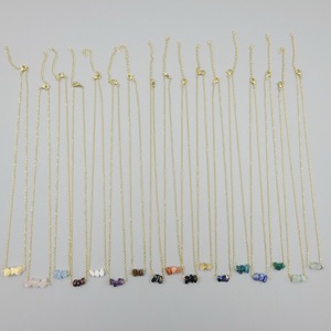 Collar personalizado <span class=keywords><strong>de</strong></span> piedra <span class=keywords><strong>de</strong></span> nacimiento, colgante <span class=keywords><strong>de</strong></span> cristal curativo, joyería <span class=keywords><strong>de</strong></span> cristal crudo - Product Image 5