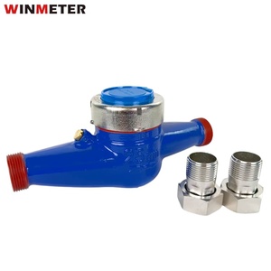 CE認証取得済み ホットセール DN25 マルチジェット ドライダイヤル R160 鋳鉄製 IP68 外部調整式 工場直送 水道メーター - Product Image 1