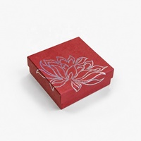 Boîte d'emballage pour bijoux en papier artistique personnalisée avec impression offset et logo, boîte cadeau rigide pour bagues, boucles d'oreilles, colliers, bracelets