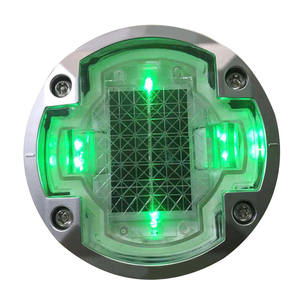 Встроенный СВЕТОДИОДНЫЙ дорожный Отражающий Маркер на солнечной батарее - Product Image 2