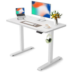 Electric Height Adjustable Gaming <strong>Desk</strong> 1200x600mm <strong>Stand</strong> <strong>up</strong> <strong>Sit</strong> <strong>Down</strong> Computer Table for Home Office with Headphone Hook - Product Image 3