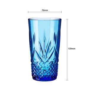 Unzerbrechliche Tritan Kunststoff Weingläser 17 oz Kapazität Wieder verwendbare tragbare Party Trink geschirr - Product Image 4