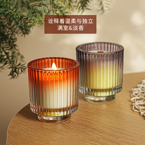 Vela Aromática Northern Mu en Forma de Copa, Cera de Soja Mixta, Difusor de Aromaterapia, Fragancia para el Hogar y Dormitorio, Regalo - Product Image 5