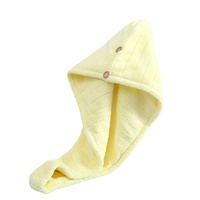 Serviette turban en microfibre personnalisée super absorbante pour séchage rapide des cheveux, douce, pour femmes