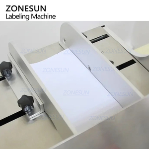 Zonesun ZS-JTB10 bán tự động nhựa thủy tinh chai tròn thực phẩm đóng hộp Jar tin keo ướt Máy dán nhãn cho nhãn giấy - Product Image 4
