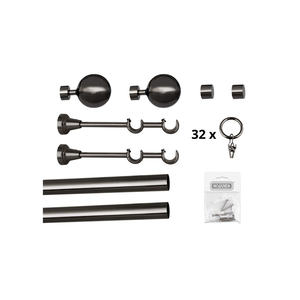 Juego Completo de Rieles de Techo de PVC Industriales Bojanek para Cortinas de Ventana con Ganchos de Deslizamiento Suave y Kit de Montaje Completo - Product Image 4