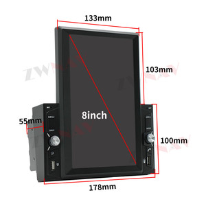 Autoradio Android 9.0, Double Din, écran tactile Vertical de 9.7 pouces, Navigation GPS, Wifi, BT, <span class=keywords><strong>RDS</strong></span> universel - Product Image 4