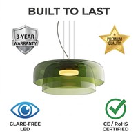 Lustre suspendu LED industriel moderne en fer, hauteur réglable, indice de protection IP66, pour salon et salle à manger, garantie 2 ans