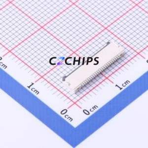 FPC-05F-24PH15 FFC/FPC Connector SMD,P=0.5mm,Horizontal Mount Connector Flip Cover Type Bottom Contact 24P 0.5mm - Product Image 2