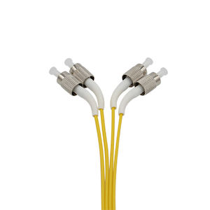 Qidian 45 grados curva arranque fibra óptica Patch Cord Pigtail conexión rápida longitud personalizable - Product Image 2