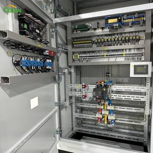 ชุดควบคุมตู้แบบขนาน50kw แผงควบคุมการประสานเครื่องกำเนิดไฟฟ้าดีเซลสำหรับการเชื่อมต่อกริดแบบซิงโครนัส - Product Image 3