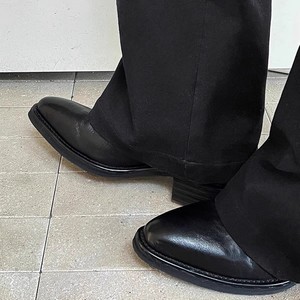 Botas de Cuero Premium para Hombre, Estilo Wizard, de Piel de Vacuno Lavada, con Punta Puntiaguda y Elevada, Suela Gruesa Compuesta, que Aumentan la Altura - Product Image 3