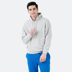 Sweat-shirts à capuche surdimensionnés en coton lourd pour hommes, vente en gros, logo personnalisé brodé, streetwear d'hiver, taille 3XL - Product Image 1