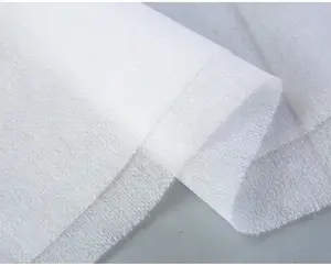 Sıcak eriyik termal bağ dokunmamış kağıt olmayan dokuma nterlining naylon ve polyester karışımı kömür demir