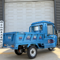 Tricycle électrique 1500/1800W, double usage passager et marchandises, vente directe d'usine, faible coût, personnalisation acceptée, garantie après-vente de 3 ans