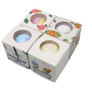 Mini bomba de baño vegana orgánica Fizzies de spa relajante de alta calidad hecha a mano con aromas personalizados - Product Image 2