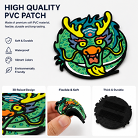 Badge en caoutchouc avec logo 3D personnalisé, patch tactique en PVC, étiquette en silicone, patch thermocollant pour vêtements, patchs en PVC
