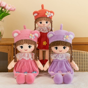 Peluche personalizado pelo negro moda muñeca niñas <span class=keywords><strong>bailarina</strong></span> vestir peluche venta al por mayor Ballet <span class=keywords><strong>trapo</strong></span> muñecas peluche princesa muñeca - Product Image 6