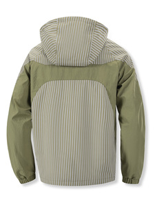 Chaqueta Cortavientos Transpirable con Capucha Estilo Americano, Chaqueta Deportiva Casual para Jóvenes, para Hombre, Combinable con Todo - Product Image 3