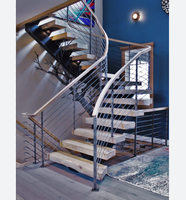 Powder Coated Square Tube Stringer Stairs Single Stringer for Balcony and Loft Access
