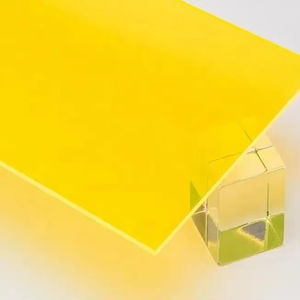 Huashuaite קפוא perma בצבע זוהר פלסטיק כהה גיליון אקריליק פלורסנט - Product Image 2