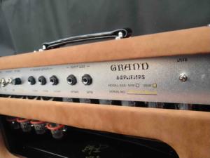 Professionale Personalizzato Grand Tubo AMPLIFICATORE per <span class=keywords><strong>Chitarra</strong></span> Testa 100W Grand SSS100 Corda di Acciaio Cantante Amplificatore a Valvole in Marrone - Product Image 3