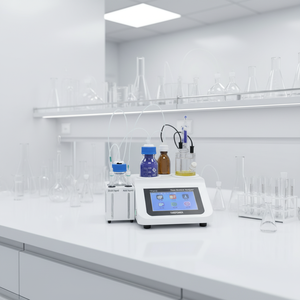 Analyseur de teneur en humidité traces <span class=keywords><strong>Karl</strong></span> <span class=keywords><strong>Fischer</strong></span> TIMEPOWER pour laboratoire pétrolier, titrateur, équipement de test essentiel OEM - Product Image 3