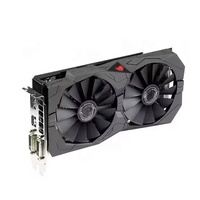 Carte graphique d'occasion RX580 8 Go DDR5 avec ventilateur pour ordinateur de bureau