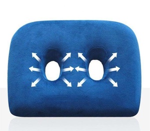 Ortho pä disches Memory Foam-Kissen Bürostuhl Auto Verbesserter rutsch fester Sitz Tragbares Kissen Steißbein Lenden kissen Sitzkissen - Product Image 1