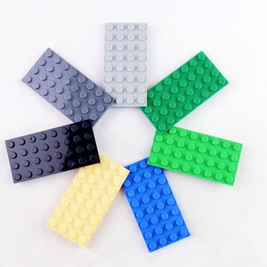 แผ่นฐานต่อประกอบบล็อกพลาสติก 4x8 รุ่น 3035 ของ BLOCKMOC MOC ใช้ร่วมกันได้กับ STEM Educational ของเล่นเสริมพัฒนาการ ชิ้นส่วนอุปกรณ์เสริม DIY - Product Image 6