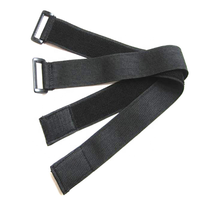 Bande élastique en nylon à boucle non enroulée Stretch Hook and Loop Tie Strap