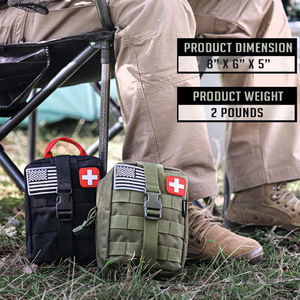 250 Parça Açık Hava Güvenlik Seti, Acil Durum Çadırı, Taktik Hayatta Kalma Av Bıçağı içeren Kamp ve Doğa Yürüyüşü için Hayatta Kalma Kiti Ekipmanları - Product Image 5