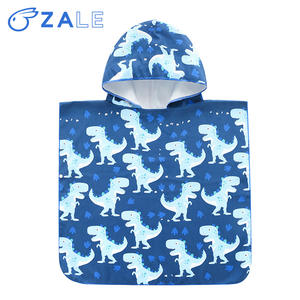 Peignoir de plage ZALE M en <span class=keywords><strong>polaire</strong></span> double face, <span class=keywords><strong>cape</strong></span> de plage pour enfants, pour usage intérieur/extérieur - Product Image 4