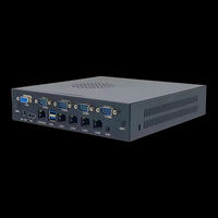 Nuevo Mini PC Industrial con CPU Intel de 6ª, 7ª y 8ª Generación Integrada, Doble DDR3L so DIMM 32GB, Doble Pantalla HDMI VGA, M2 SSD
