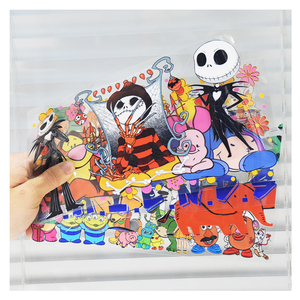 Impresión a Color de 16 Oz, 20 Oz y 24 Oz, Envolturas de Transferencia UV DTF Económicas para Vasos Fríos, Calcomanías y Diseños Personalizados para Tazas y Latas de Vidrio - Product Image 5