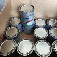 Peinture automobile de bonne performance, haute construction, longue résistance aux intempéries, finition de voiture 2K, couche de finition 2K, bleu transparent de qualité supérieure
