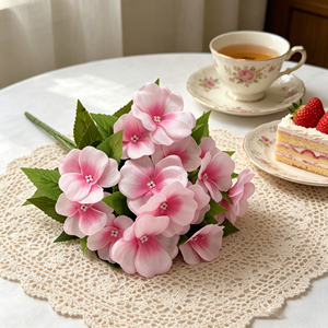 Flores Artificiales <span class=keywords><strong>de</strong></span> <span class=keywords><strong>Impatiens</strong></span> en Degradado Vibrante para Ramos <span class=keywords><strong>de</strong></span> Novia, Decoraciones <span class=keywords><strong>de</strong></span> Boda, Flores Artificiales al por Mayor para el Hogar - Product Image 3