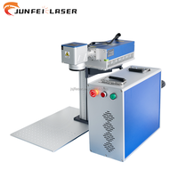 Máquina de Grabado Láser UV JUNFEI 355nm 5W/10W con Cabezal de Escaneo Galvo para Marcado Profundo en Cuero, Acrílico, Plástico, Vidrio y PCB