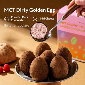 Chocolate Sólido de Cinco Sabores con Manteca de Cacao Pura, Tipo Huevo Dorado Sucio, Venta al por Mayor, 300g/Caja - Product Image 6