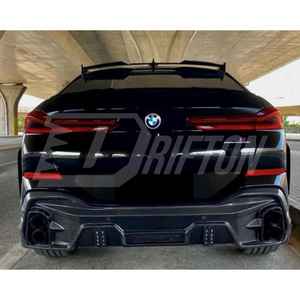 Alerón de techo de fibra de carbono estilo LD para BMW X6 G06 2019-2023 - Product Image 3