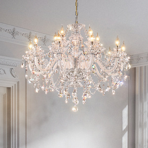 Lámpara Colgante de Cristal Dorado con Base para Bombilla E26, LED Blanco Cálido de 3500K, Altura Ajustable, Acero Inoxidable, Garantía de 5 Años - Product Image 5