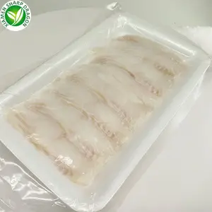 China exportiert frisch gefrorene Flunder vakuum verpackte gefrorene Filets