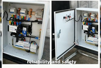 Ensemble complet d'équipements de distribution d'énergie industrielle XM, armoire de commande d'éclairage pour lampadaires extérieurs, boîte de distribution