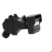 Commutateur de potentiomètre à bascule à clé ATEX IP66 Commutateurs à bouton de démarrage/arrêt montés sur panneau en plastique