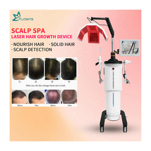 Appareil de thérapie laser à faible intensité 650 nm pour la repousse des cheveux, peigne à microcourant, traitement de la perte de cheveux, soin du cuir chevelu, équipement de beauté pour salon - Product Image 6