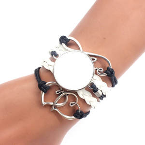 Braccialetti per Sublimazione SL-12, Braccialetti Vuoti per Sublimazione, Gioielli Vuoti per Sublimazione per Regali Personalizzati Fai-da-Te e Promozioni - Product Image 1